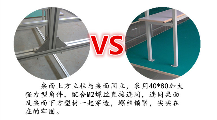 铝型材工作台 流水线_ESD防静电门禁系统