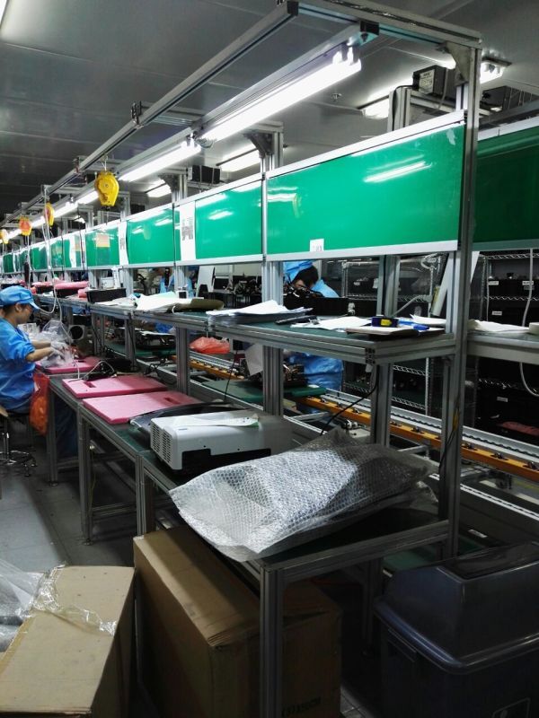 铝型材工作台 流水线_ESD防静电门禁系统